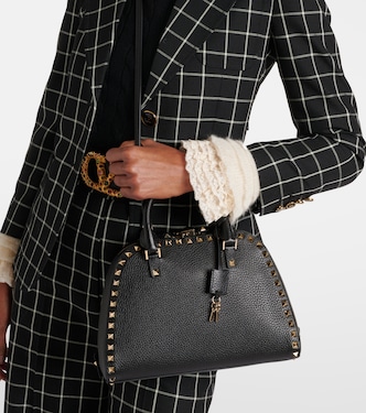 Tote Rockstud Medium aus Leder | Valentino Garavani