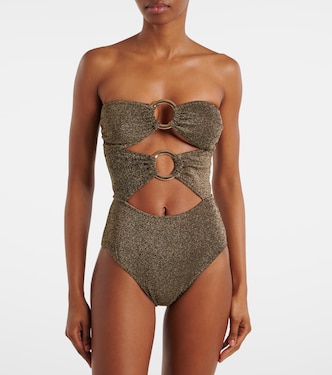 Maillot de bain Anya en lamé | Alexandra Miro