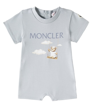Baby - Tutina in misto cotone | Moncler Enfant