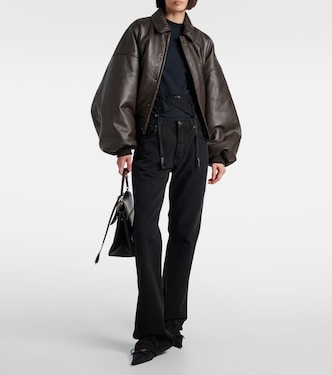 Giacca Round Taxi in pelle | Balenciaga