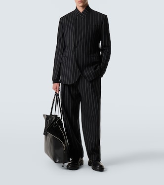 Pinstripe wool-blend blazer | Dolce&Gabbana