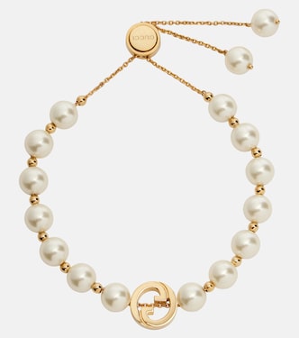 Interlocking G pearl bracelet  | Gucci