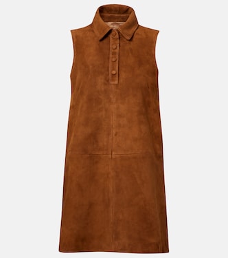 Minikleid The Suede City aus Veloursleder | Frame