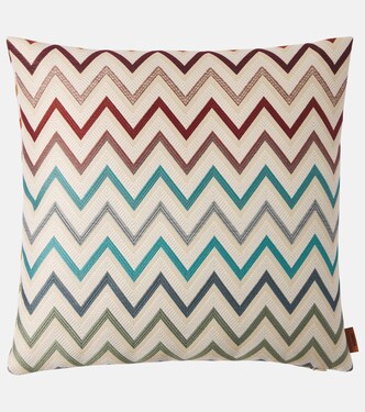 Cojín Watamu de algodón en zigzag | Missoni