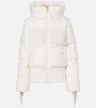 Marna fringed down ski jacket | Goldbergh