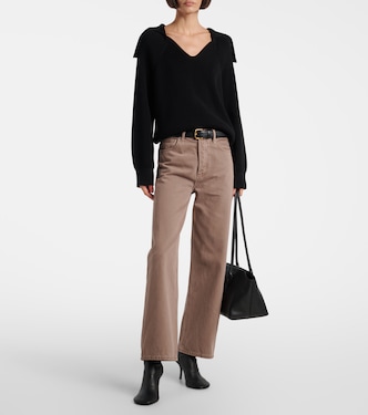 High-rise wide-leg jeans | Agolde