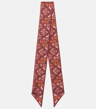 Foulard in seta con stampa | Loro Piana