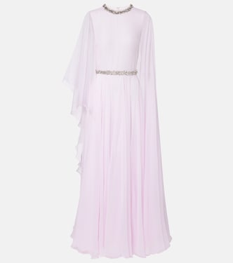 Robe aus Seide mit Kristallen | Givenchy