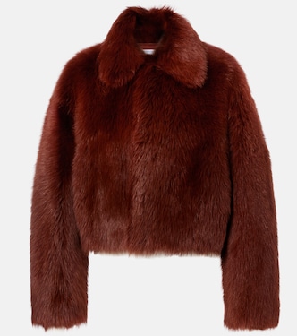 Giacca cropped in shearling | Bottega Veneta