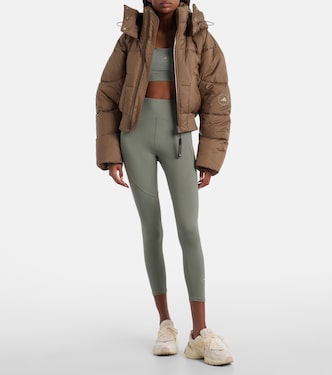 Hooded cropped jacket | Adidas by Stella McCartney