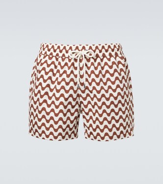 Rio printed swim trunks | Frescobol Carioca
