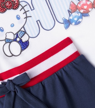 x Hello Kitty T-shirt and skirt set | Monnalisa