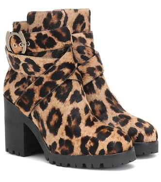 Botines de pelo de becerro | Charlotte Olympia