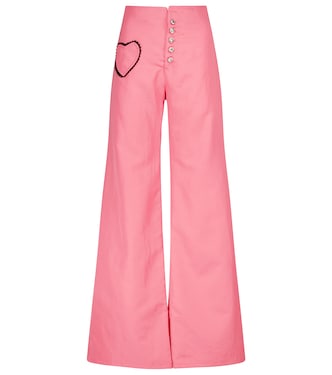 Pantalon ample à taille haute | Rodarte