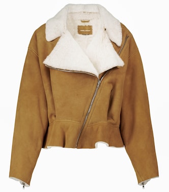 Chaqueta Addya con forro de borrego | Isabel Marant