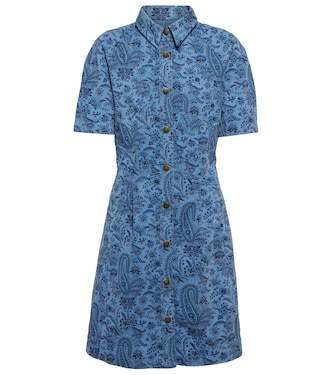 Paisley cotton shirt dress | Etro