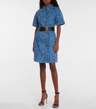 Paisley cotton shirt dress | Etro