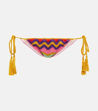 Slip bikini in crochet di cotone | Anna Kosturova