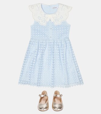 Guipure lace dress | Self-Portrait Kids