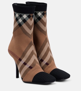 Checked ankle boots | Burberry