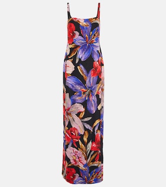 Maxikleid aus einem Seidengemisch | Dries Van Noten