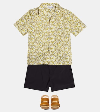 Camicia Steve in cotone con stampa | Bonpoint