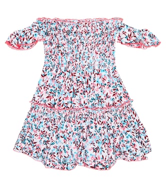 Aurora printed cotton dress | Poupette St Barth Kids