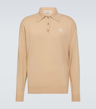 Polopullover aus Kaschmir | Miu Miu