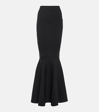 Falda larga en mezcla de lana | Nina Ricci