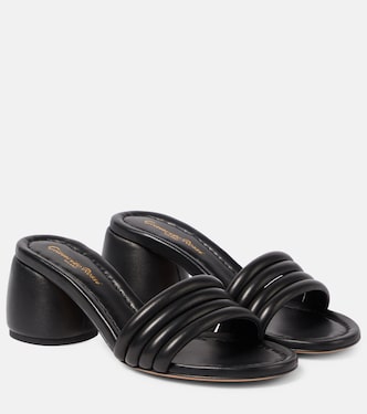 Pantoletten Malou aus Leder | Gianvito Rossi