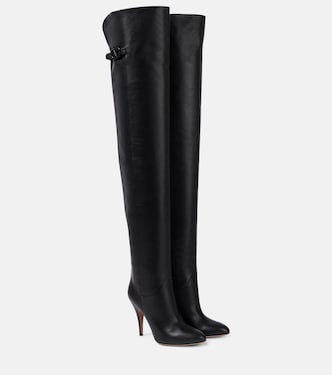 Botas mosqueteras VLogo Signature de piel | Valentino Garavani