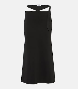 Falda midi con aberturas | The Attico