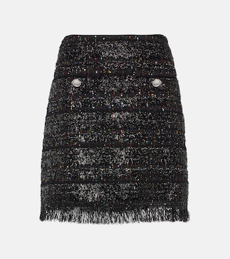 Sequined tweed miniskirt | Giambattista Valli