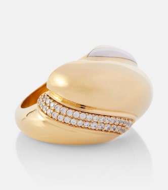 Bague Whirlwind à cristaux | Saint Laurent
