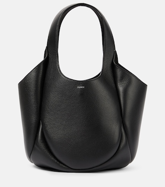 Swipe Medium leather tote bag | Coperni