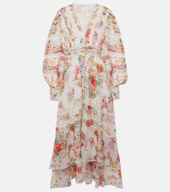 Sew Yesterday floral midi dress | Camilla