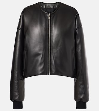 Chaqueta bomber de piel | Alaïa