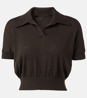 Polopullover Morgane aus einem Wollgemisch | Khaite