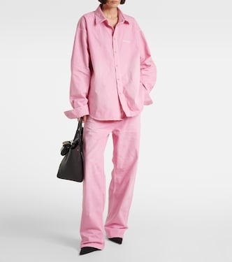 Camicia oversize in cotone | Balenciaga