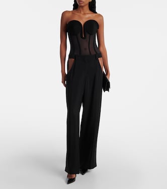 Mesh corset bodysuit | Jean Paul Gaultier