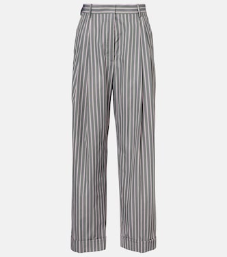 Pantaloni regular in popeline di cotone | Dries Van Noten