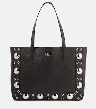 Shopper Nellcôte Medium aus Leder | Valentino Garavani
