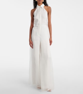 Tunca semi-sheer silk gown | Max Mara