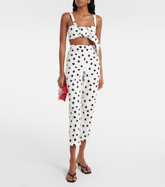 Sleeveless cotton top | Adriana Degreas
