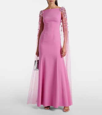 Bittersweet beaded caped gown | Jenny Packham