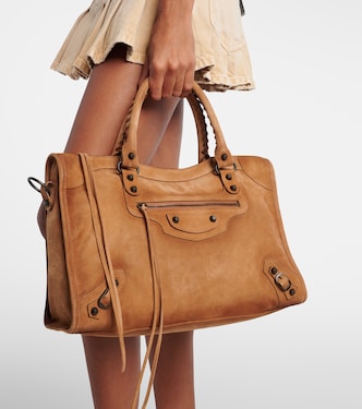 Le City Medium suede tote bag | Balenciaga