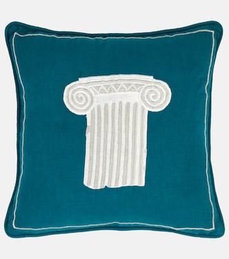 Cuscino Mediterranean Greece in cotone | Les-Ottomans