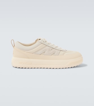 Monpulse leather-trimmed sneakers | Moncler