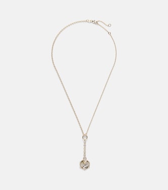 Resilience Blossoms Small 18kt gold chain necklace with diamonds | FoundRae