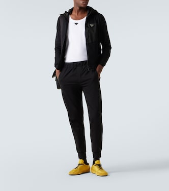 Giacca in misto cotone tecnico | Prada